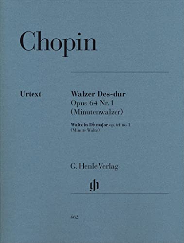 Walzer Des-dur op. 64,1 [Minute]: Besetzung: Klavier zu zwei Händen (G. Henle Urtext-Ausgabe) von G. Henle Verlag